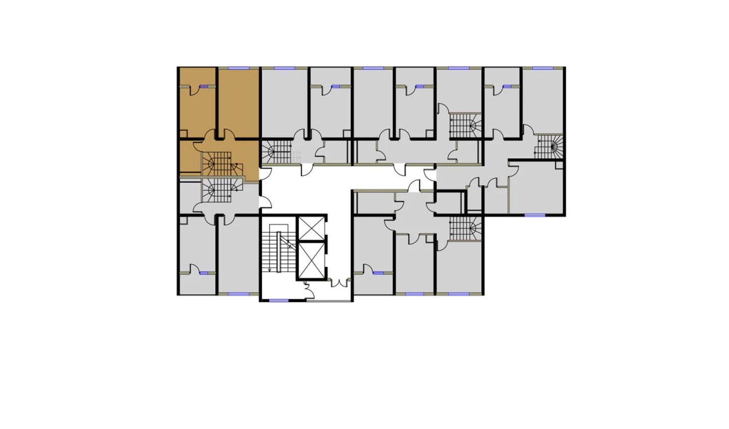 1-комн. квартира 103.96 м²  16/16 этаж | Жилой комплекс BRILLIANT