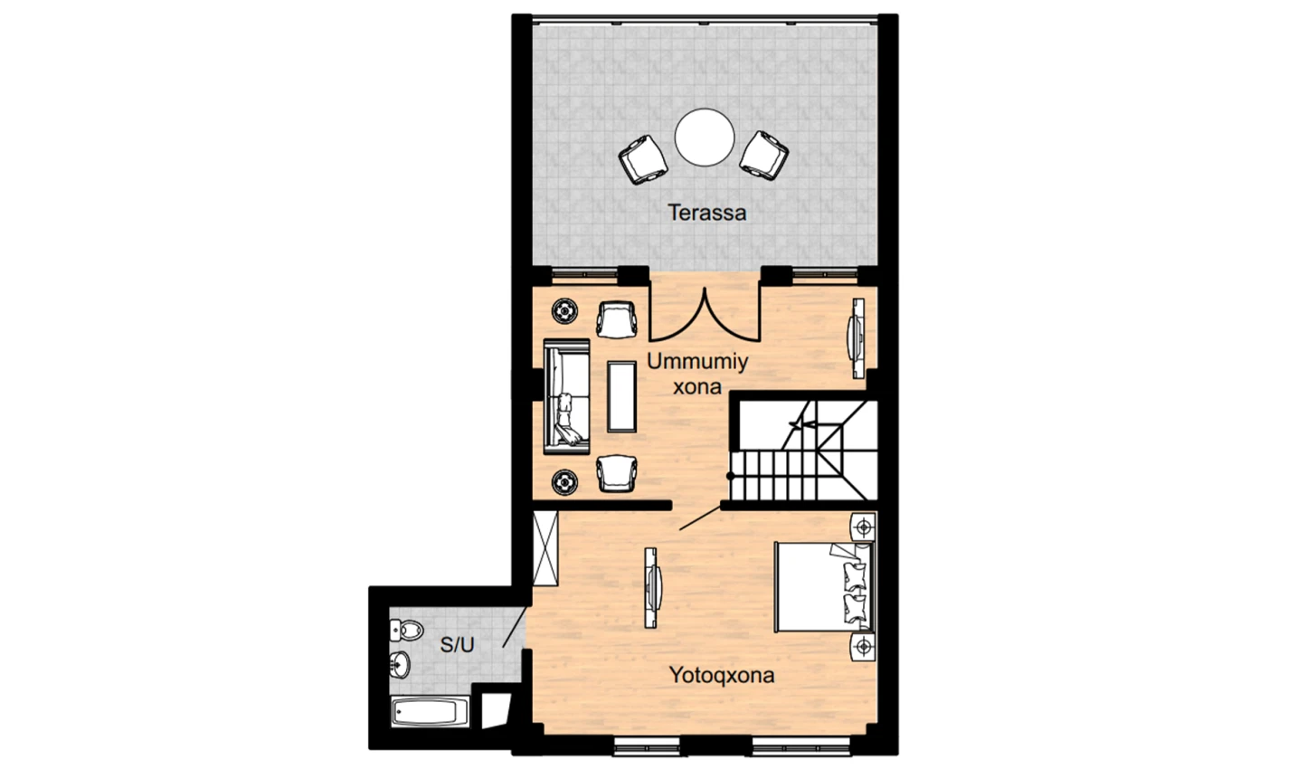 3-комн. квартира 304.97 м²  16/16 этаж | Жилой комплекс Musaffo