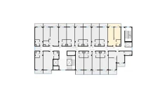 2-комн. квартира 46.7 м²  3/7 этаж | Жилой комплекс Bochka Resort