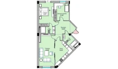 3-комн. квартира 96.48 м² 3/13 этаж | Жилой комплекс NEW AVENUE estates 3-комн. квартира 96.48 м² 3/13 этаж | Жилой комплекс NEW AVENUE estates