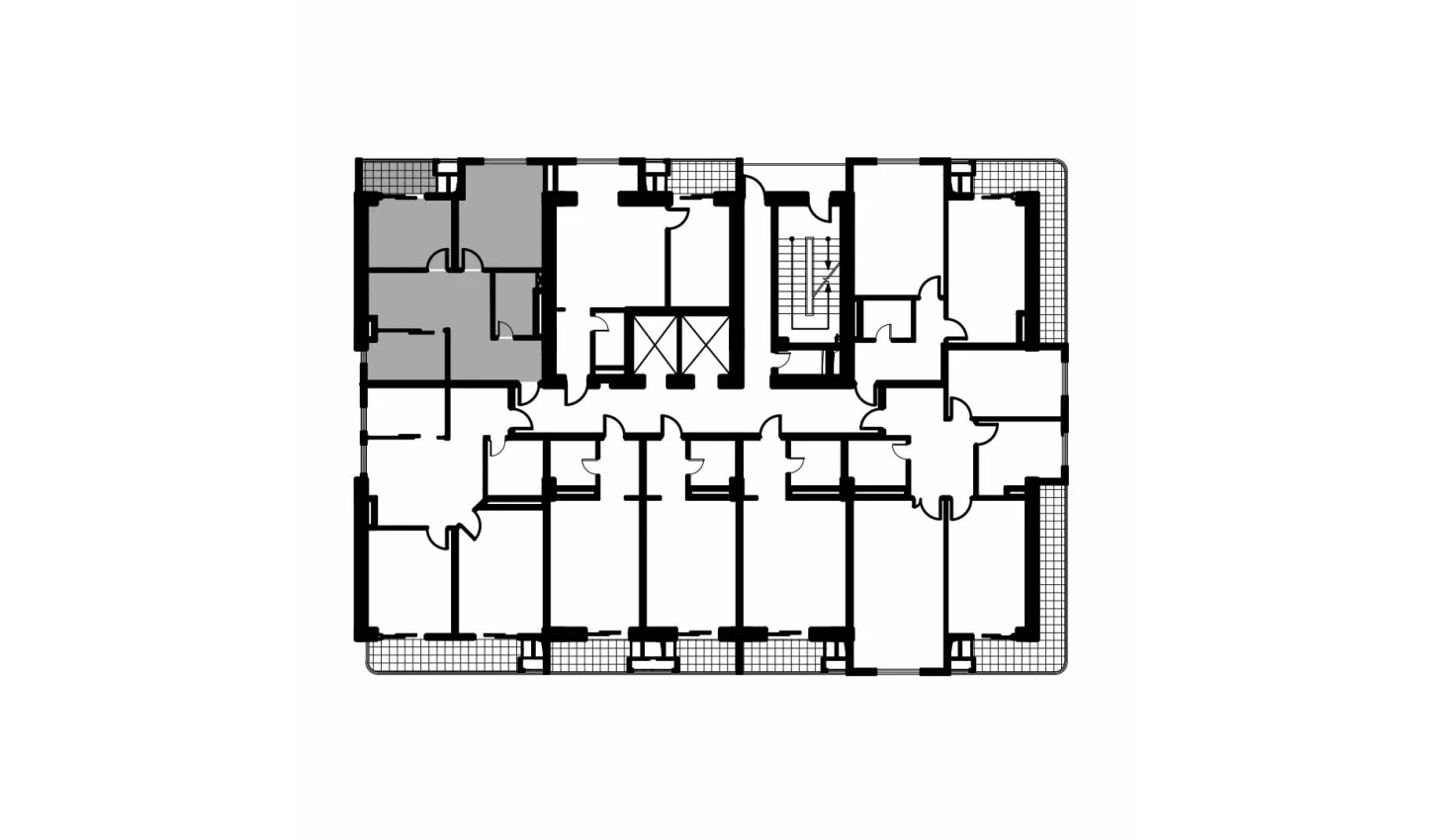 3-комн. квартира 57.4 м²  11/12 этаж | Жилой комплекс NAVRUZ GROUP