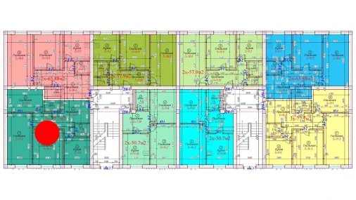 3-комнатная квартира 77.7 м²  1/6 этаж | Жилой комплекс Sohil bo'yi