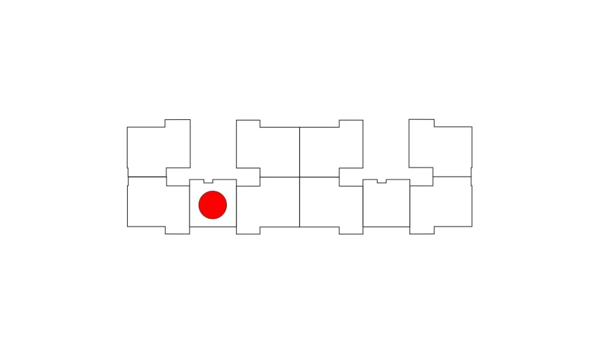 1-комнатная квартира 43.3 м²  6/16 этаж | Жилой комплекс ISLOMOBOD