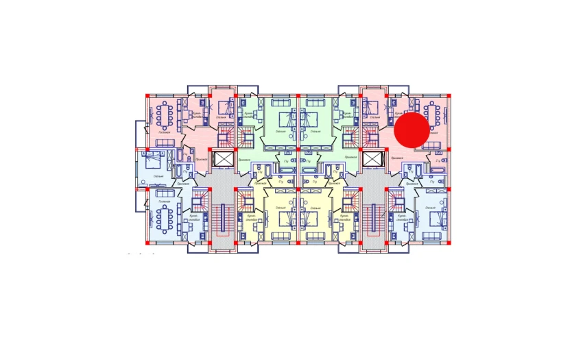 5-комнатная квартира 153.5 м²  7/8 этаж | Жилой комплекс STAR HOUSE RESIDENCE