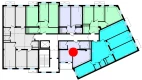 1-комн. квартира 50.44 м²  3/10 этаж | Жилой комплекс Ko'kcha-Oqtepa
