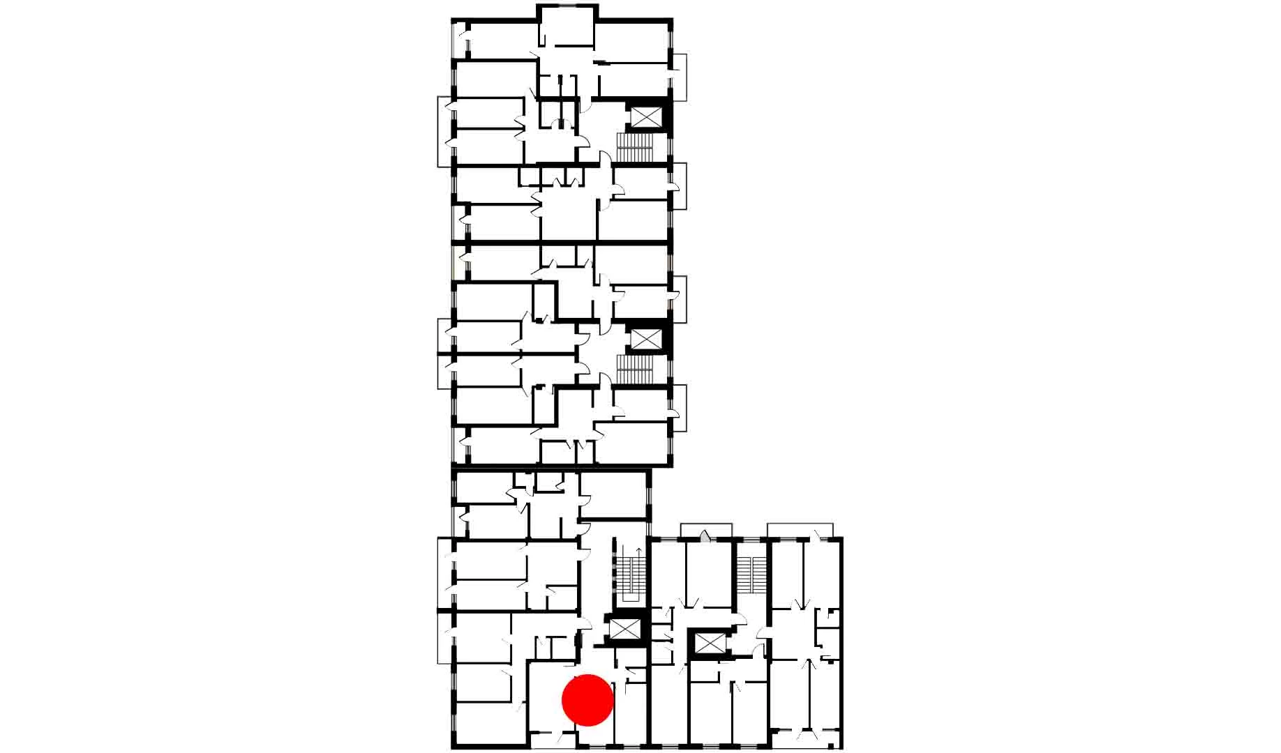 2-xonali xonadon 75.7 m²  4/8 qavat | Mustaqillik Avenue Turar-joy majmuasi