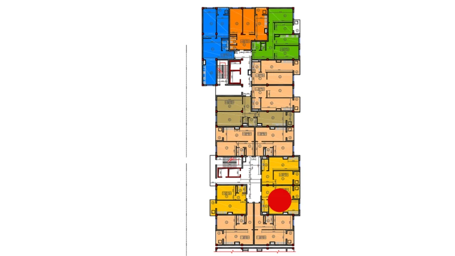 1-комн. квартира 55 м²  7/12 этаж | Жилой комплекс Sokin hayot