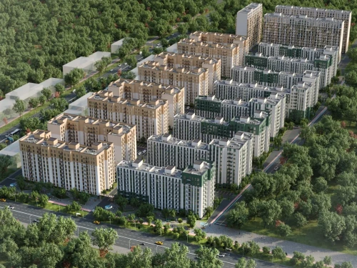 2-комнатная квартира 47.53 м²  2/9 этаж | Жилой комплекс ZENIT