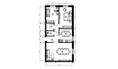 3-xonali xonadon 80.3 m²  8/9 qavat | FIDOKOR Turar-joy majmuasi