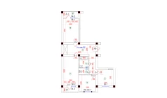 3-xonali xonadon 85.12 m²  3/7 qavat | Oila TJM Turar-joy majmuasi