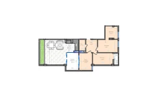 3-xonali xonadon 134.5 m²  13/13 qavat | ORZU SAROYI Turar-joy majmuasi