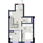 1-комн. квартира 91.5 м²  9/9 этаж | Жилой комплекс FLORYA RESIDENCE