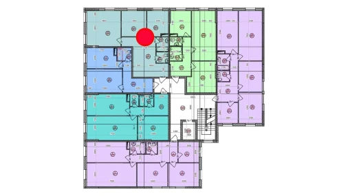 2-xonali xonadon 78.82 m²  8/9 qavat | Uchtepa Avenue Turar-joy majmuasi