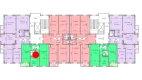 2-комн. квартира 64 м²  8/9 этаж | Жилой комплекс SHAYX-UL OLAM