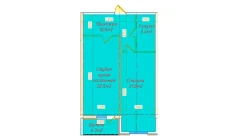 2-комн. квартира 63.3 м² 7/16 этаж | Жилой комплекс DO'MBIROBOD RESIDENCE 2-комн. квартира 63.3 м² 7/16 этаж | Жилой комплекс DO'MBIROBOD RESIDENCE