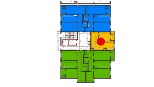 1-комнатная квартира 52 м²  11/12 этаж | Жилой комплекс Sokin hayot