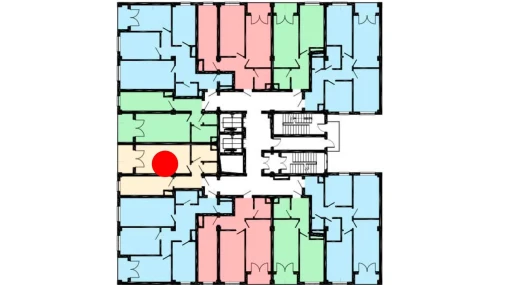 1-комнатная квартира 53 м²  13/16 этаж | Жилой комплекс Musaffo