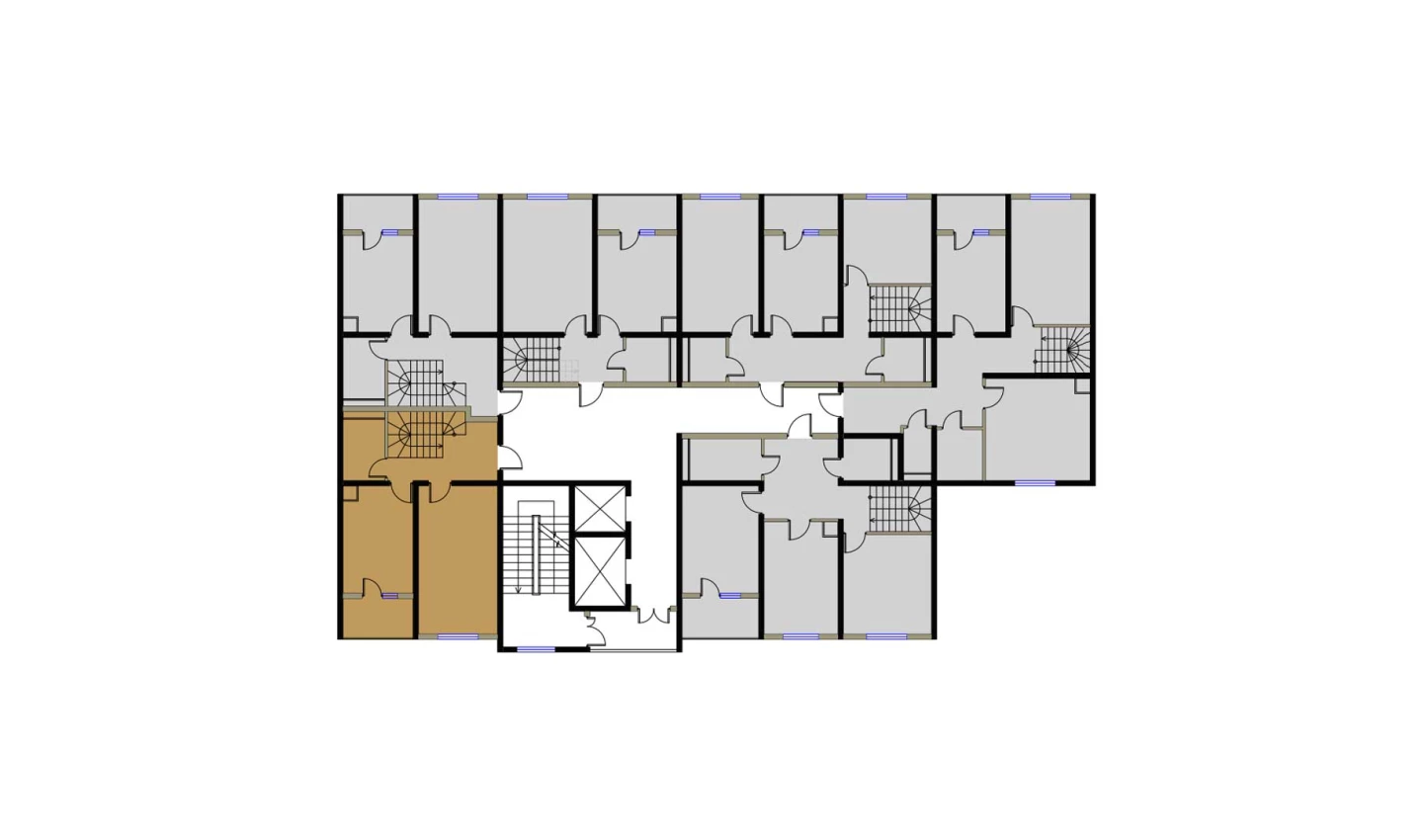 1-комн. квартира 110.42 м²  16/16 этаж | Жилой комплекс BRILLIANT