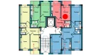 1-xonali xonadon 42 m²  4/9 qavat | NUR BARAKA Turar-joy majmuasi