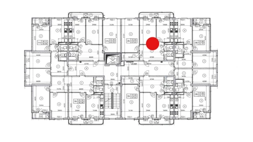 2-комнатная квартира 66 м²  8/9 этаж | Жилой комплекс Yangi O'zbekiston
