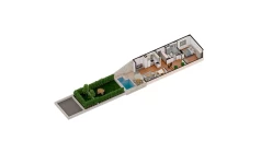 4-xonali xonadon 121.9 m²  3/4 qavat | TUSHLAR VODIYSI Turar-joy majmuasi