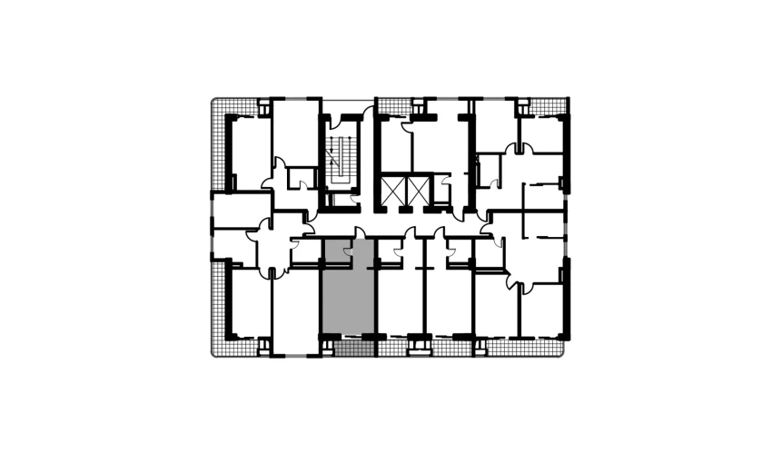 1-комнатная квартира 34.8 м²  10/12 этаж | Жилой комплекс NAVRUZ GROUP