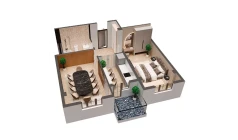 2-комн. квартира 59.95 м² 2/8 этаж | Жилой комплекс YASHIL VODIY RESIDENCE 2-комн. квартира 59.95 м² 2/8 этаж | Жилой комплекс YASHIL VODIY RESIDENCE