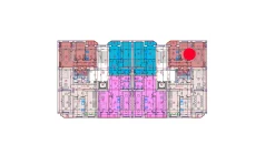 2-комн. квартира 88.15 м²  3/10 этаж | Жилой комплекс AZAMATOV GROUP