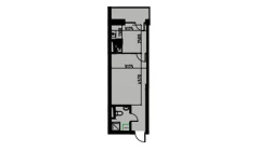 1-комн. квартира 30.31 м²  10/10 этаж | Жилой комплекс YANGIOBOD RESIDENCE