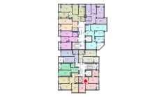 3-комн. квартира 70.8 м²  12/13 этаж | Жилой комплекс ORZU SAROYI