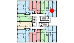 3-комн. квартира 81.97 м²  8/16 этаж | Жилой комплекс Musaffo