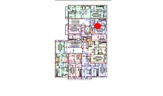 1-комн. квартира 46.4 м²  7/8 этаж | Жилой комплекс Mustaqillik Avenue
