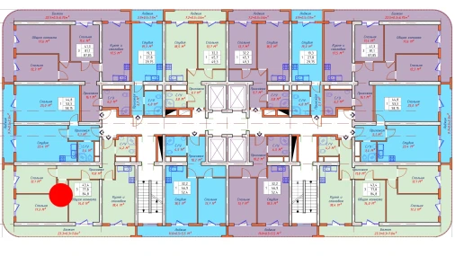 3-комнатная квартира 84.8 м²  9/22 этаж | Жилой комплекс TXT Tower