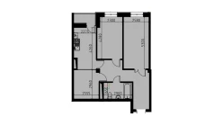 2-комн. квартира 60.35 м²  5/10 этаж | Жилой комплекс YANGIOBOD RESIDENCE