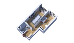 1-комн. квартира 45.6 м²  7/16 этаж | Жилой комплекс Musaffo