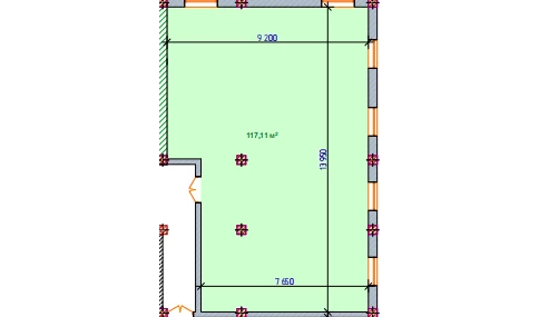 1-комн. квартира 117.11 м²  0/9 этаж | Жилой комплекс SHAYX-UL OLAM