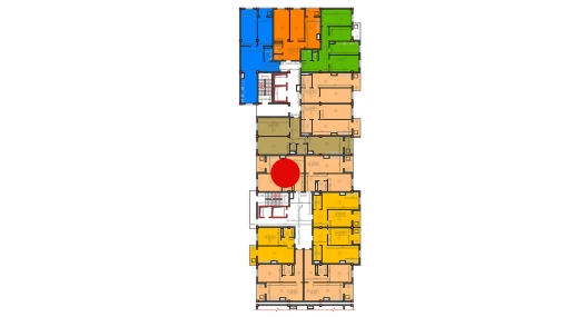 1-комнатная квартира 56 м²  4/12 этаж | Жилой комплекс Sokin hayot