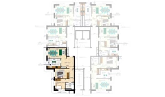 3-комн. квартира 94 м²  11/13 этаж | Жилой комплекс MEGAPOLIS С2