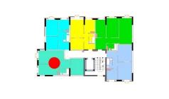 2-комн. квартира 57.3 м²  4/9 этаж | Жилой комплекс Uchtepa Avenue