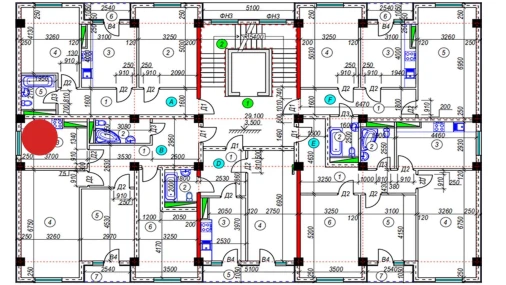 3-комнатная квартира 85.88 м²  4/10 этаж | Жилой комплекс Star House Andijon