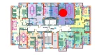 2-комн. квартира 69.18 м²  11/13 этаж | Жилой комплекс Al-Qasr