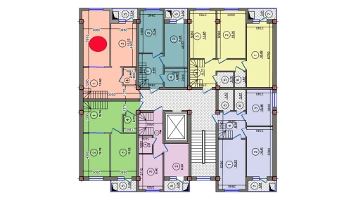 2-комнатная квартира 50.39 м²  9/10 этаж | Жилой комплекс Qibray City