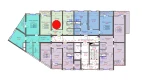 2-комн. квартира 52.3 м²  14/16 этаж | Жилой комплекс TRINITY