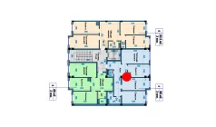 3-комн. квартира 90 м²  2/9 этаж | Жилой комплекс FLORYA RESIDENCE