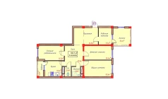 4-комн. квартира 102.7 м² 8/9 этаж | Жилой комплекс Orzular 4-комн. квартира 102.7 м² 8/9 этаж | Жилой комплекс Orzular