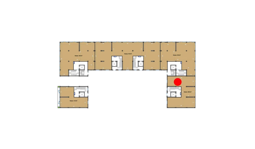 1-xonali xonadon 258.3 m²  1/13 qavat | ORZU SAROYI Turar-joy majmuasi