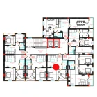 2-xonali xonadon 46.6 m²  4/10 qavat | CHINARA PARK Turar-joy majmuasi