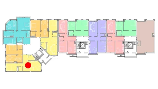 2-комнатная квартира 79 м²  1/8 этаж | Жилой комплекс Ziynat Capital