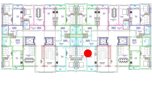 1-комнатная квартира 56.68 м²  4/17 этаж | Жилой комплекс ASTRA