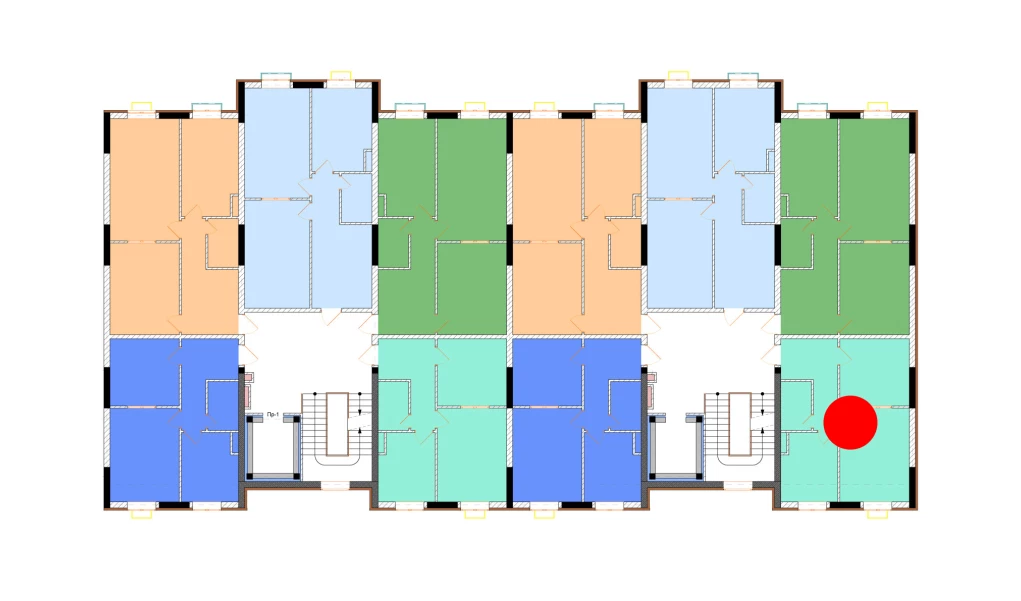 2-комн. квартира 50.4 м²  7/9 этаж | Жилой комплекс Uchtepa Avenue